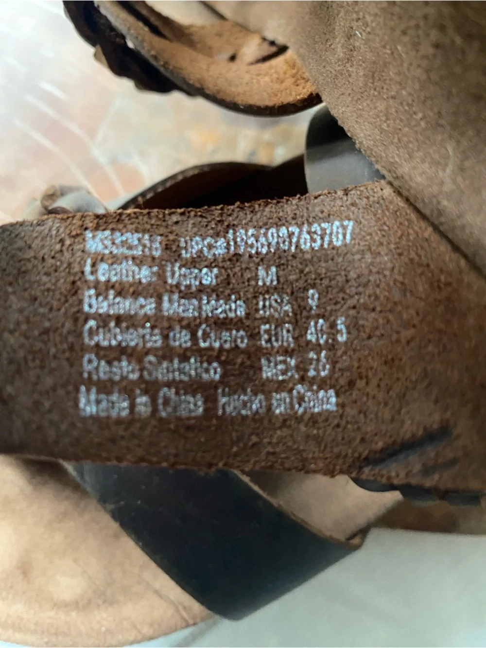 Mountain Sole Brown Braided Leather Slide Sandals - Women